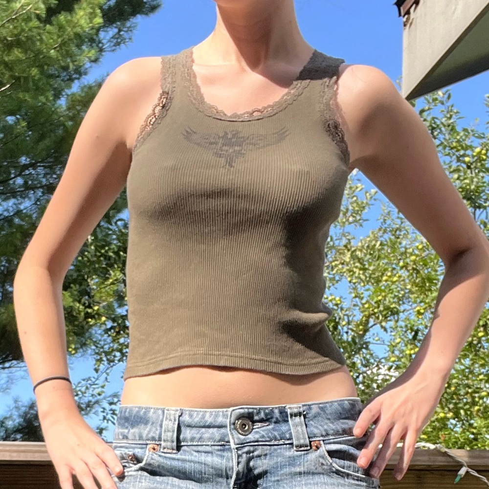 Brandy Melville green tank